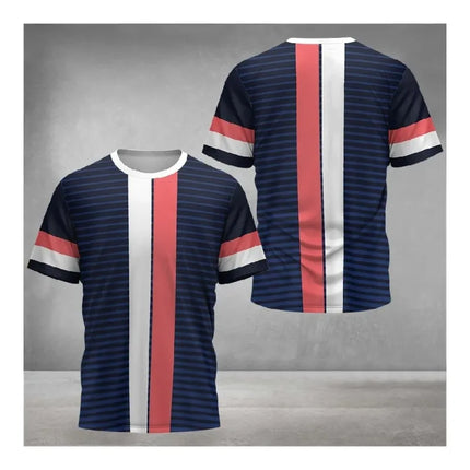 Men's 3D Print Sports T-Shirt