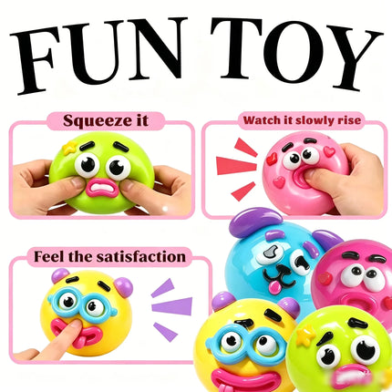 Dog Face Squishy Toy