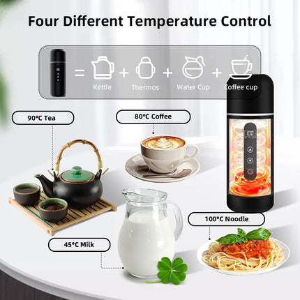 Portable Car Heating Cup