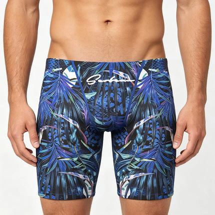 Men's Tropical Print Swim Shorts