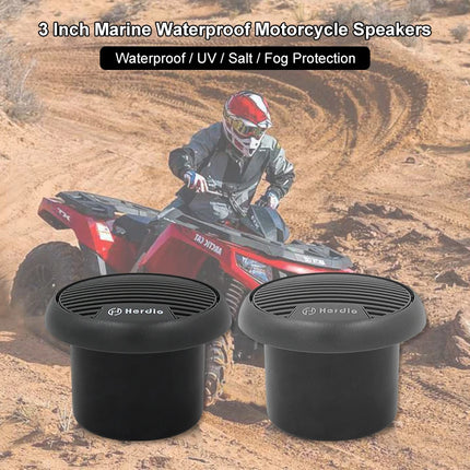 3-Inch Waterproof Marine Speakers