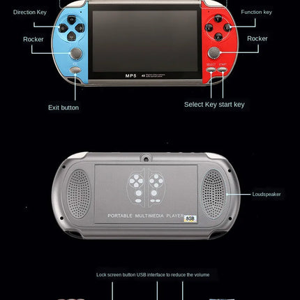 Portable Retro Handheld Game Console