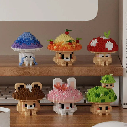 Mushroom Building Block Set