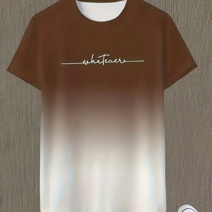 Men's Gradient Casual T-Shirt