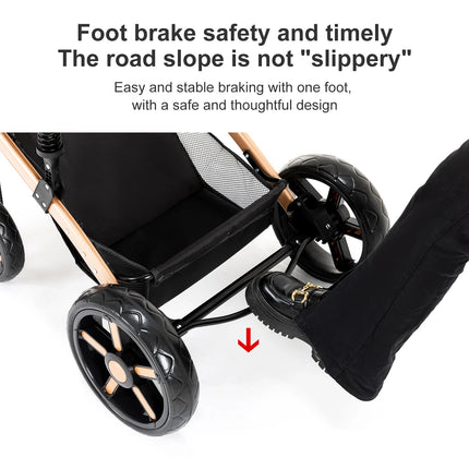 3-in-1 Baby Travel System with Car Seat