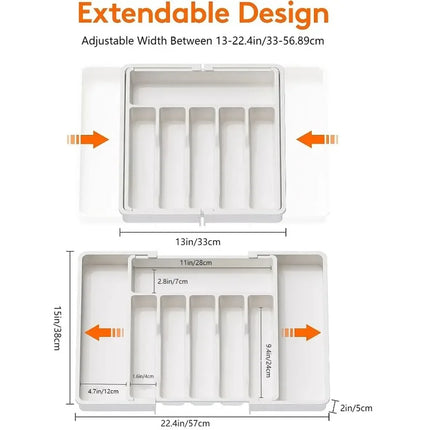 Adjustable Kitchen Drawer Organizer