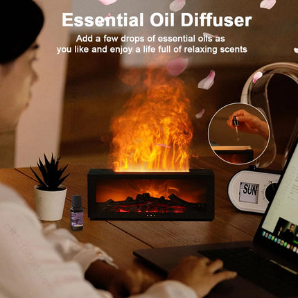 Flame Aroma Diffuser and Humidifier