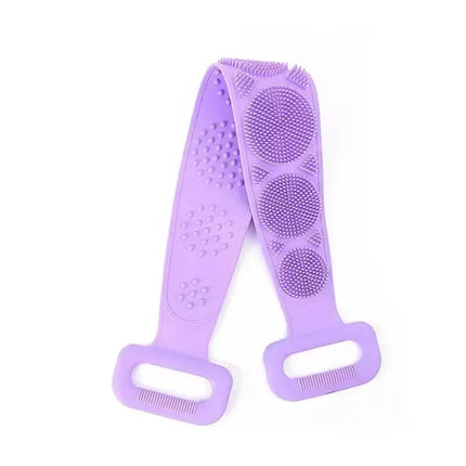 Silicone Back Scrubber Shower Belt