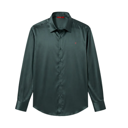 Men’s Satin Dress Shirt