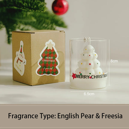 Christmas Scented Glass Candle