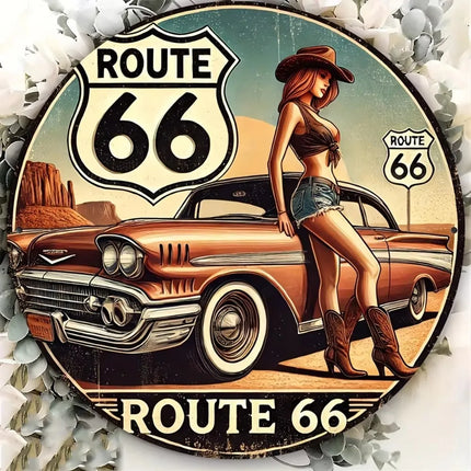 Antique Route Outdoor Wall Decor