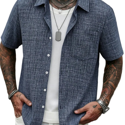 Men’s Casual Linen Shirt