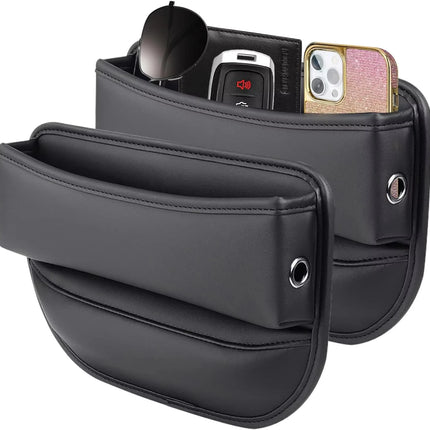 Leather Car Seat Gap Organizer