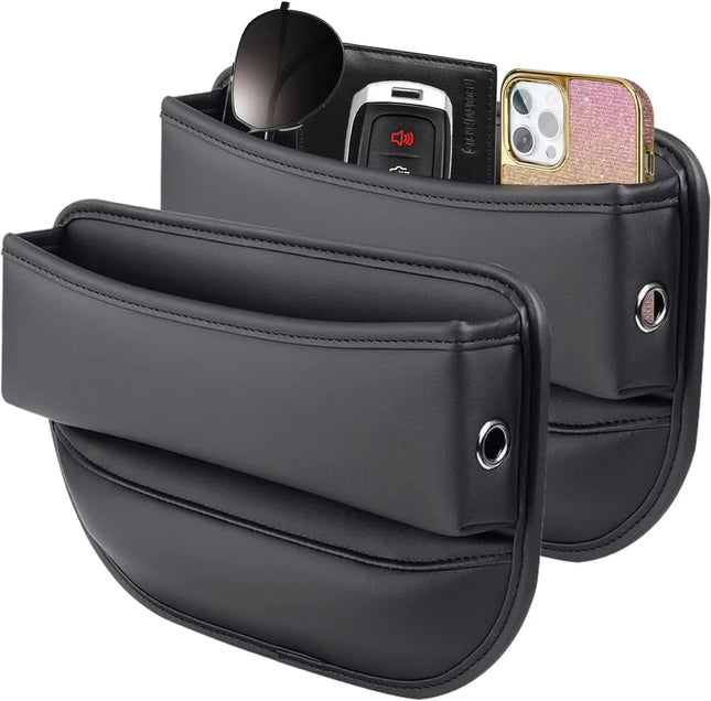 Leather Car Seat Gap Organizer