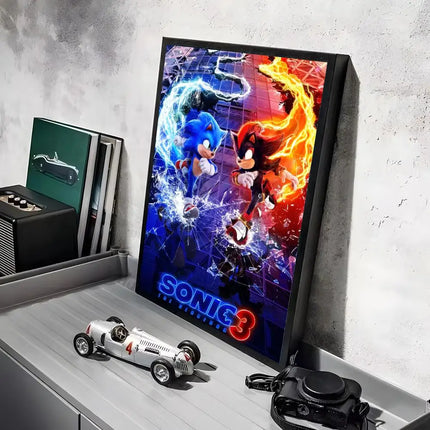 Sonic Anime Wall Poster