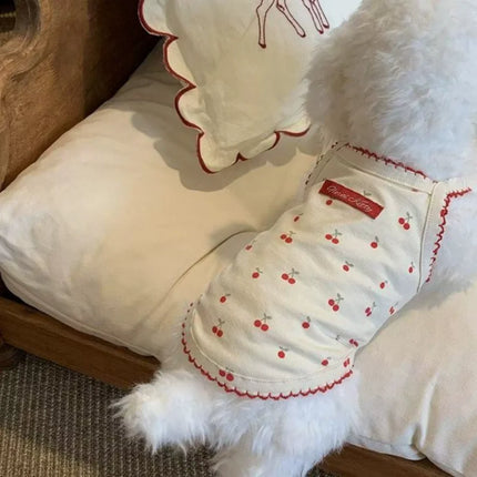 Cherry Print Pet Tank Top
