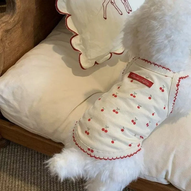 Cherry Print Pet Tank Top