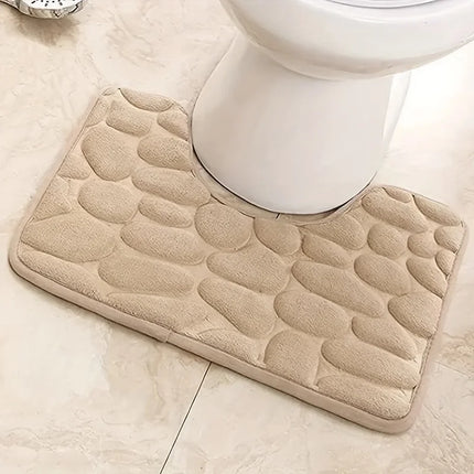 U-Shaped Waterproof Bathroom Floor Mat