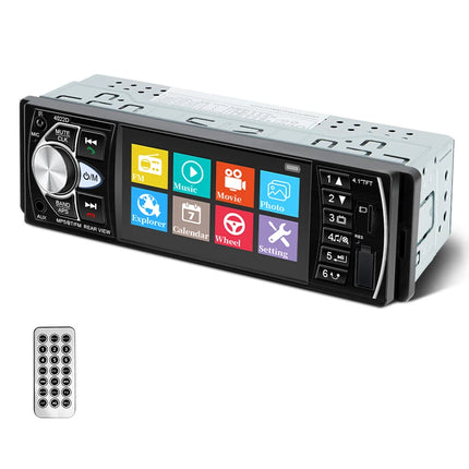 4.1-Inch 1-DIN Car Multimedia Player