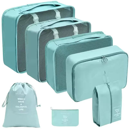7-Piece Travel Packing Organizer Set