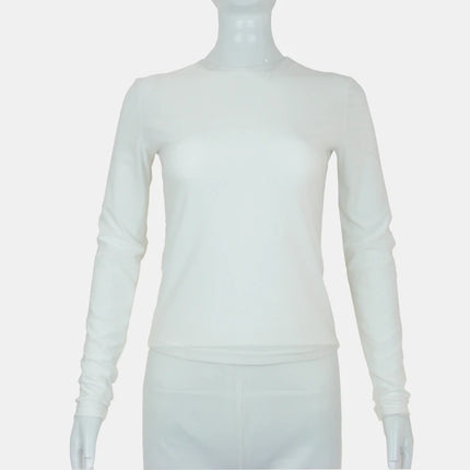 Women's Slim-Fit Knitted T-Shirt