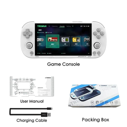 NNEOBA Handheld Game Console 4.96 IPS Screen