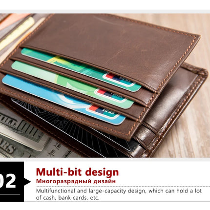 RFID Leather Wallet