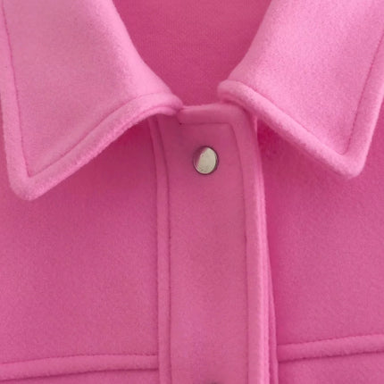 Women's Button-Up Casual Jacket