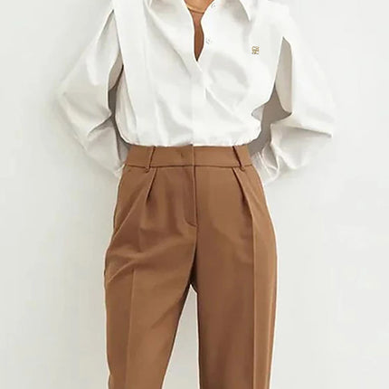 Long-Sleeve Loose-Fit Shirt