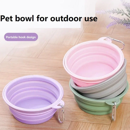 Collapsible Silicone Pet Bowl