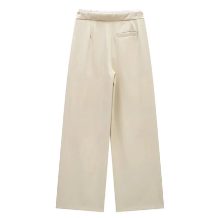 High-Waist Baggy Wide-Leg Pants