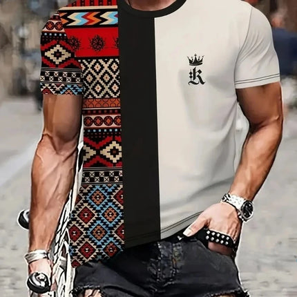 Men's Oversized Printed T-Shirt