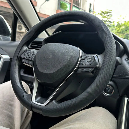Universal Leather Steering Wheel Cover