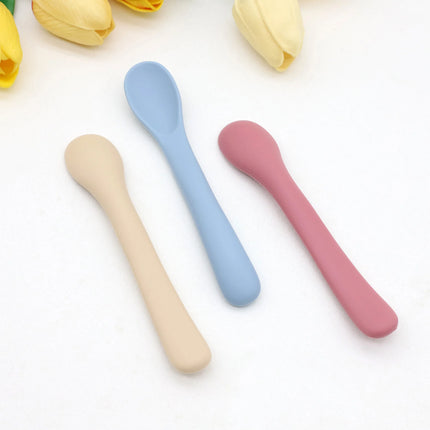 Baby Silicone Feeding Spoons