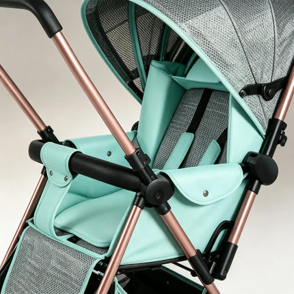Lightweight Foldable Baby Stroller