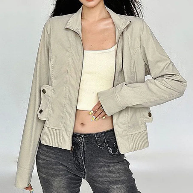 Women's Retro Flight Jacket