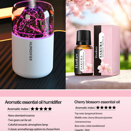 Volcanic Color Lamp Humidifier