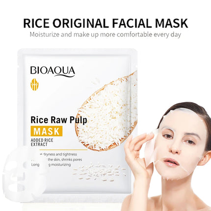 Rice Hydrating Sheet Face Masks