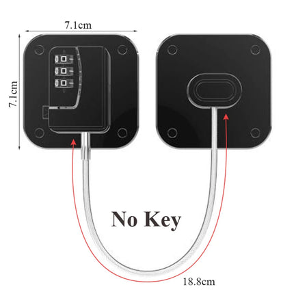 Childproof Safety Lock with Key