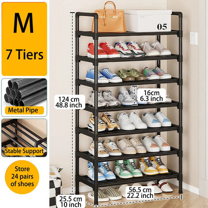 Multi-Layer Metal Shoe Rack