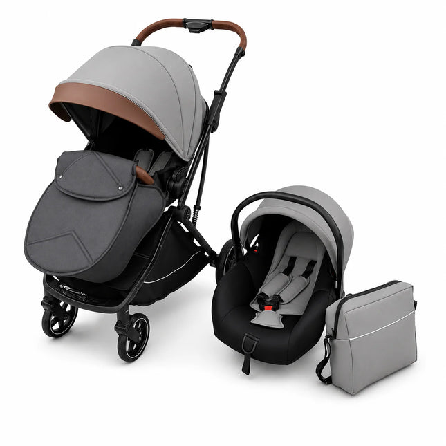 2-in-1 High-View Baby Travel System