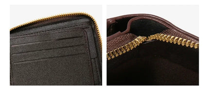 Vintage Trifold PU Wallet