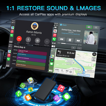Wireless CarPlay and Android Auto Adapter