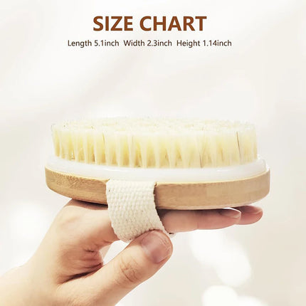 Natural Bristle Body Brush