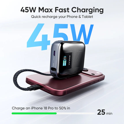 10000mAh 45W Fast Charging Power Bank