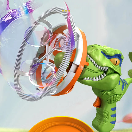2-in-1 Dinosaur Bubble Gun