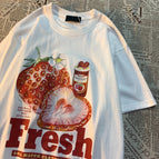S / White
