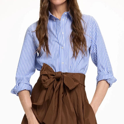 Women's Striped Cotton Shirt
