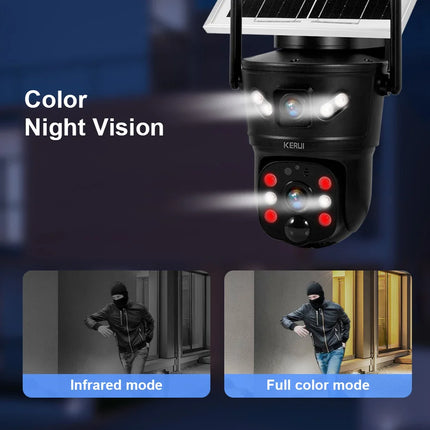 6MP 4G Solar Security Camera