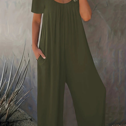 Women's Plus-Size Casual Summer Romper